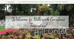 Desktop Screenshot of hillcreekgardenstagaytay.com